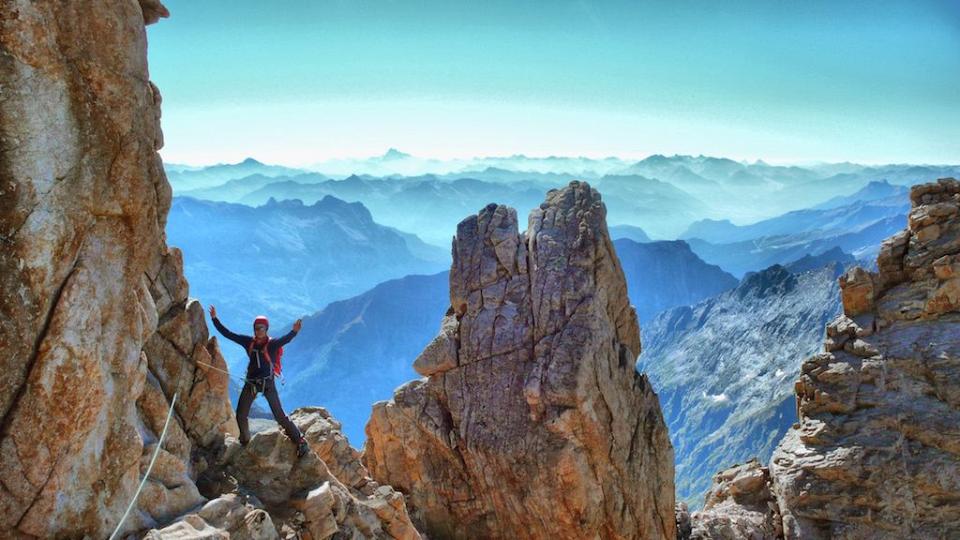 Traversée des arrêtes de Sialouze